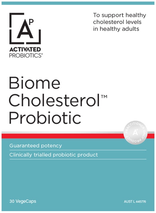 Best Activated Probiotics for Gut Health & Cholesterol Support – Improve Digestion & Heart Health | Daily Wellness Supplement for Adults