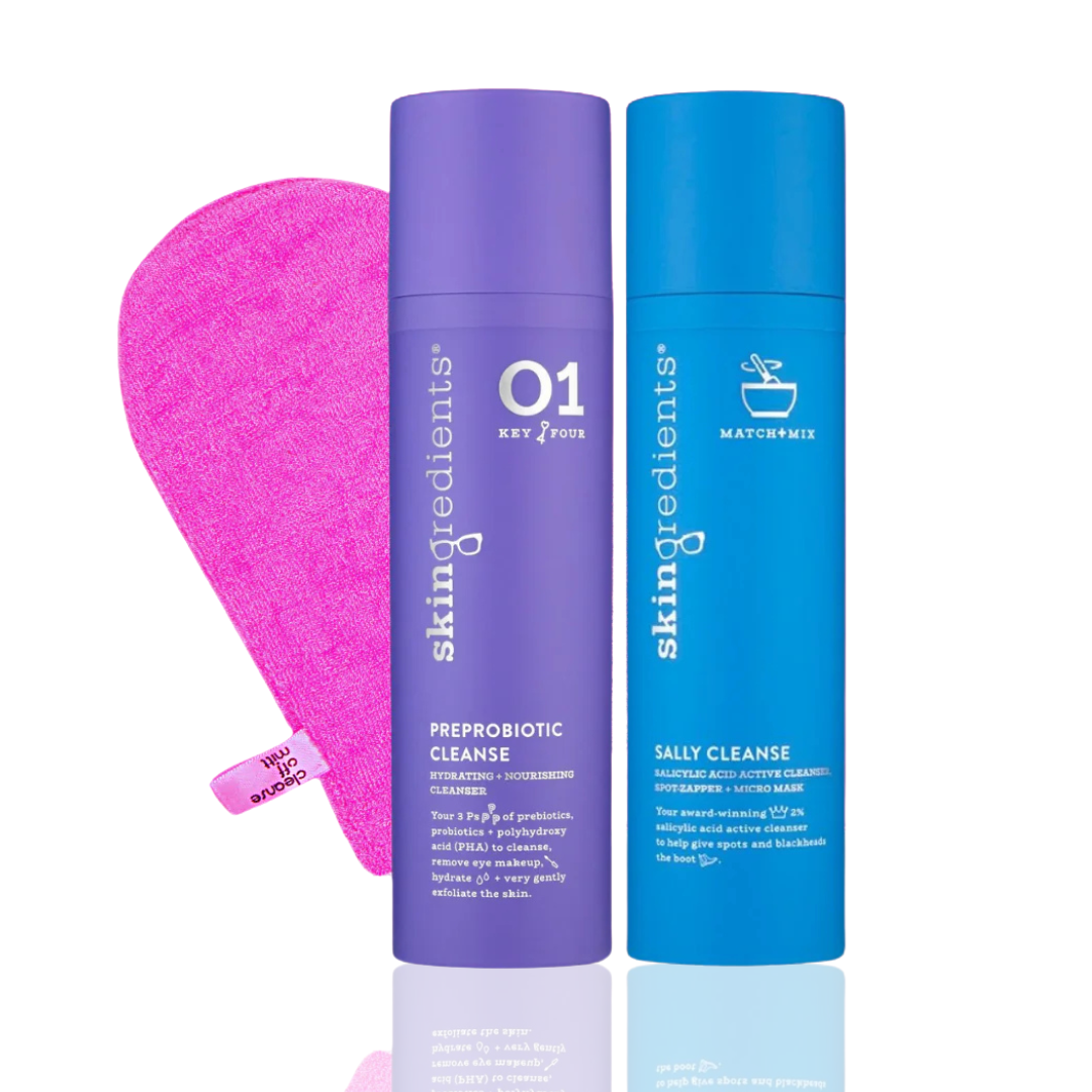 The Clear Skin Crew - Acne Treatment & Skincare Set for Clear, Glowing Skin | Perfect for Daily Face Care & Blemish Control