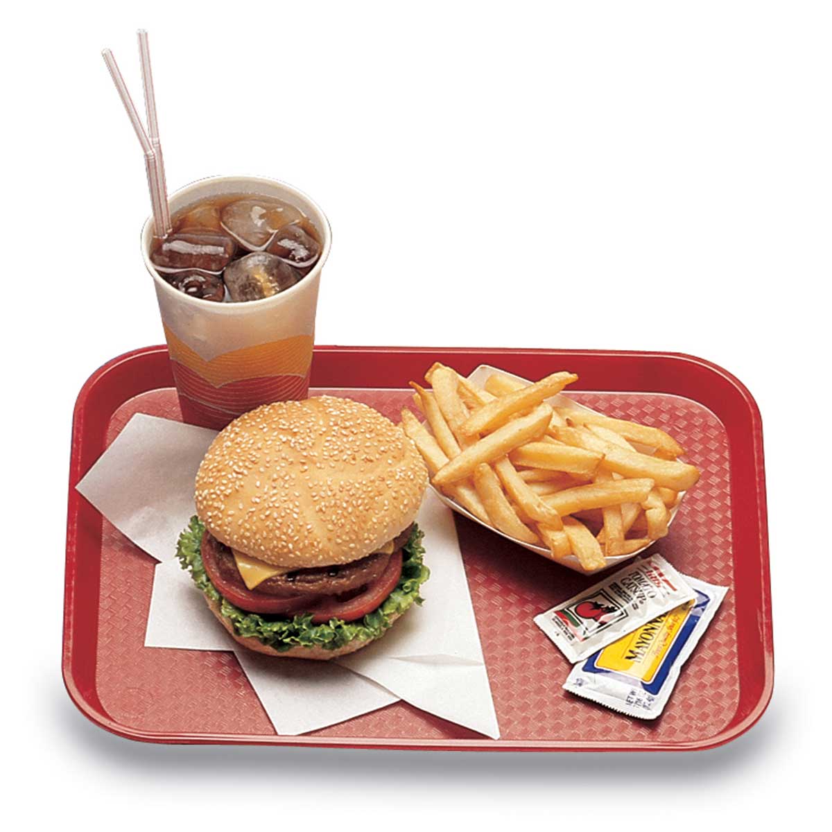 Cambro 1418FF163 Fast Food Tray - 18