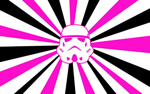 Pink Star Rays