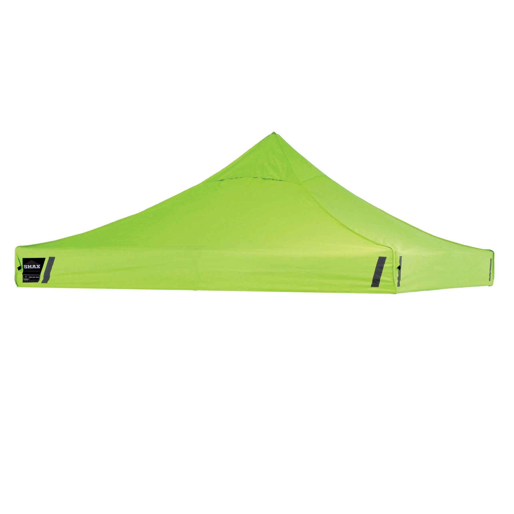 Ergodyne SHAX 6000C 10x10 Feet Replacement Canopy Top for Shax 6000 Pop Up Tent - Lime Green Sun Shade Shelter - Perfect for Outdoor Events, Camping, Beach & Backyard Parties