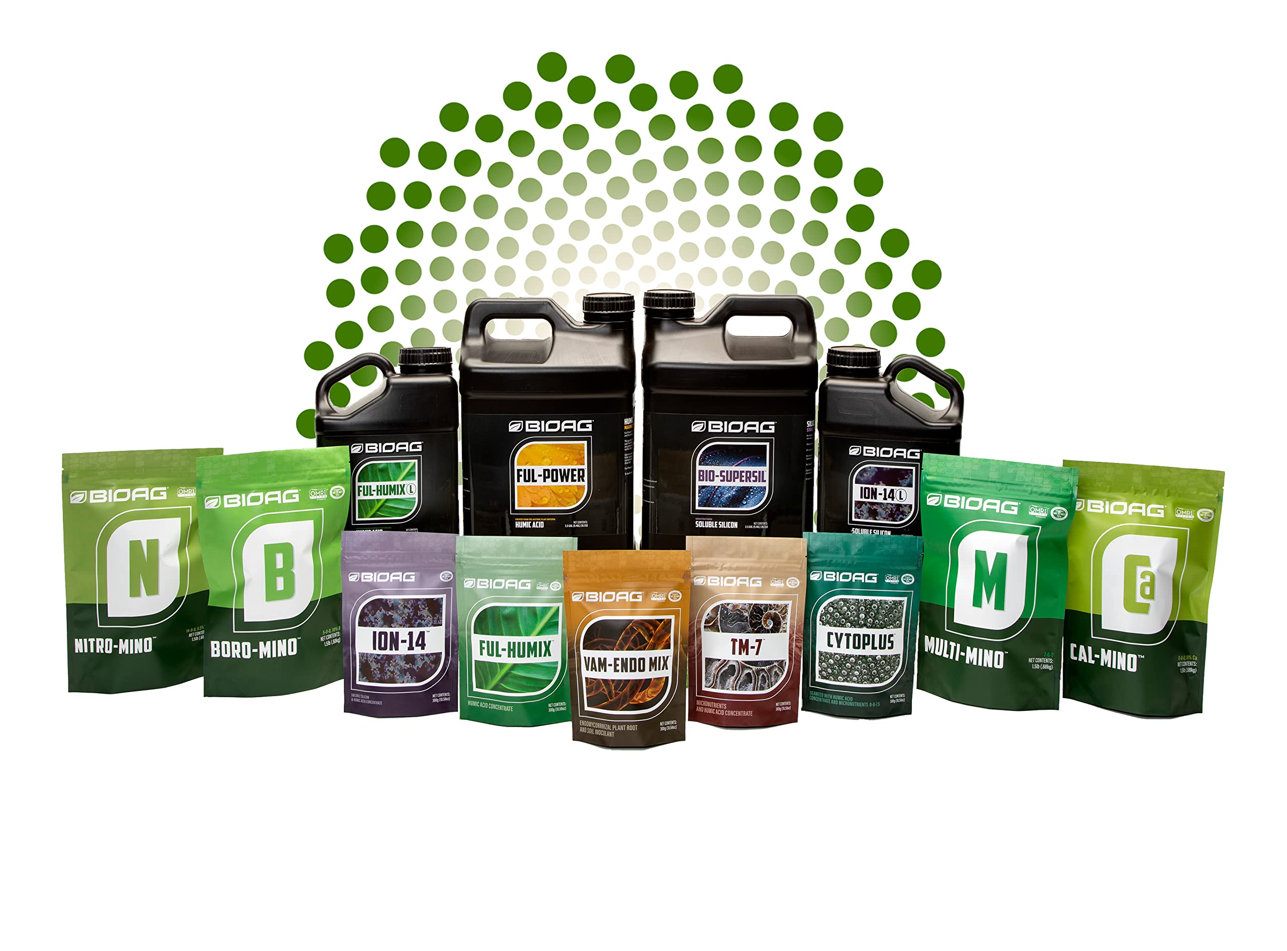 Organic Nitro-Mino Nitrogen Fertilizer with Amino Acids & Magnesium - 4 lb Bag for Lawns, Gardens & Houseplants - Boosts Plant Growth & Greenery