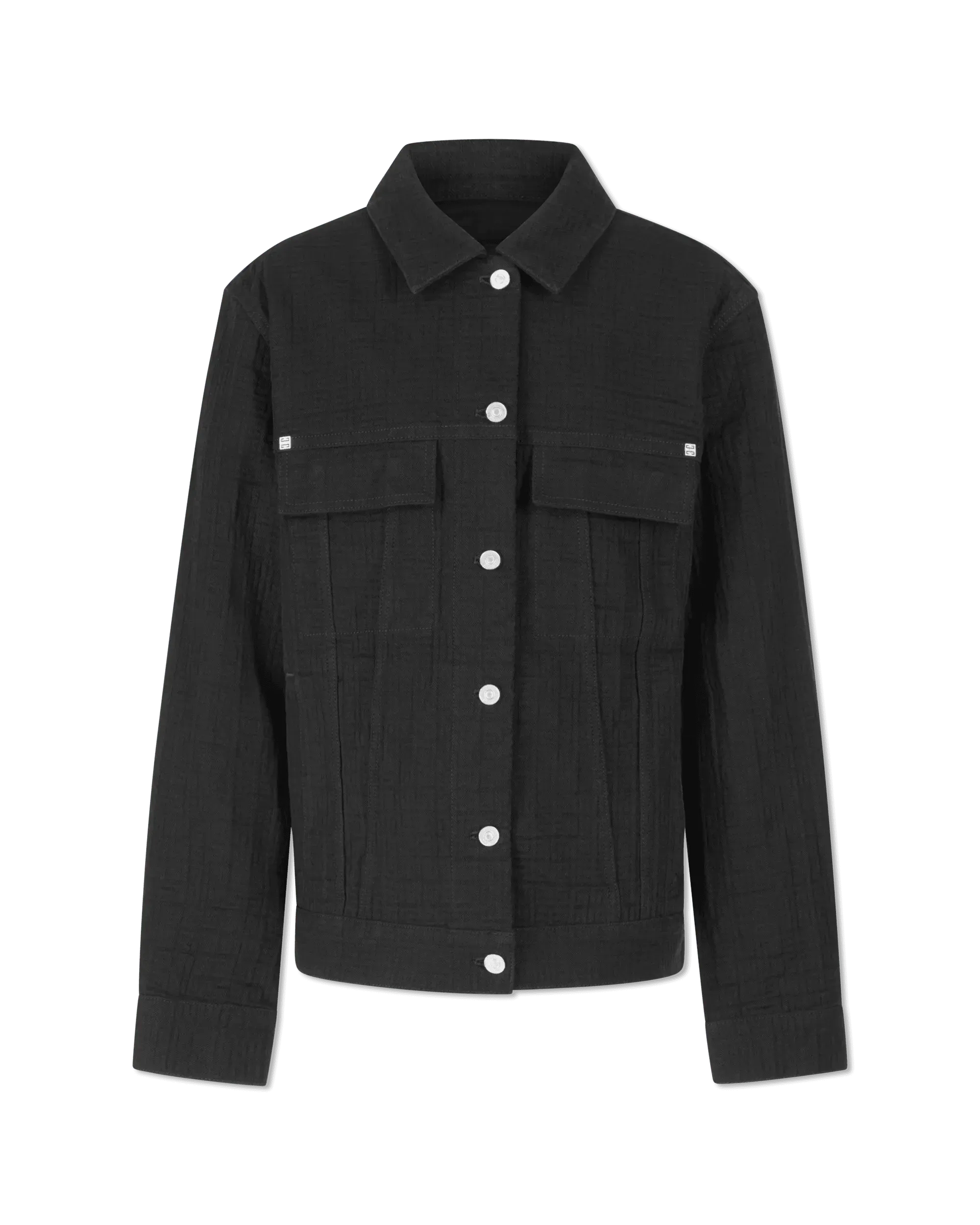 Stylish 4G Monogram Denim Jacket for Women & Men - Trendy Embroidered Streetwear Fashion - Perfect for Casual Outfits, Date Nights & Music Festivals