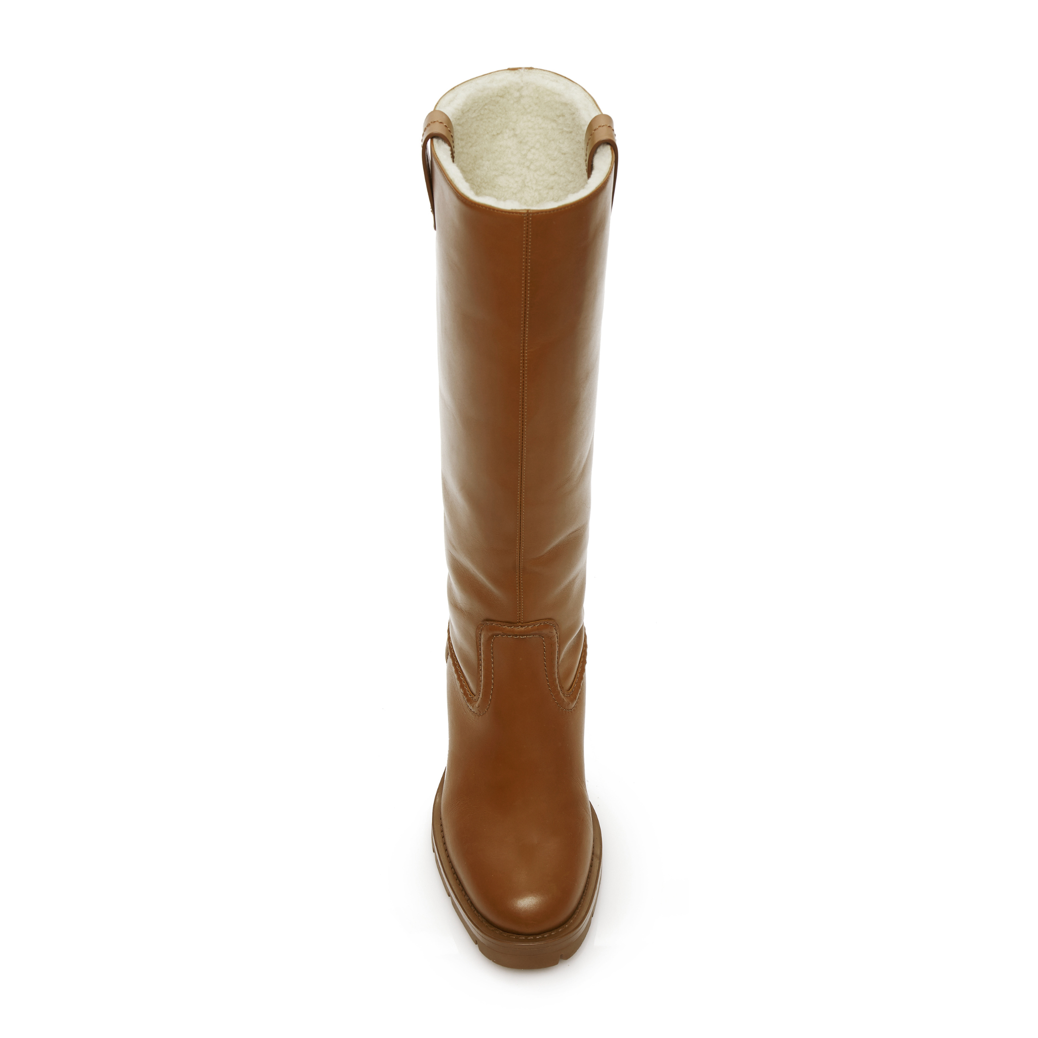 Caramello Shearling Boots for Women - Cozy Winter Ankle Boots with Soft Fleece Lining - Perfect for Cold Weather, Outdoor Walking & Casual Fashion