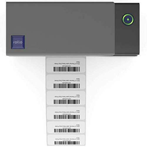 Rollo USB Thermal Shipping Label Printer with 1000 2x1 Thermal Labels - High Speed Direct Thermal Barcode Printer for Shipping Packages | Perfect for Ecommerce, Small Business & Home Shipping Needs