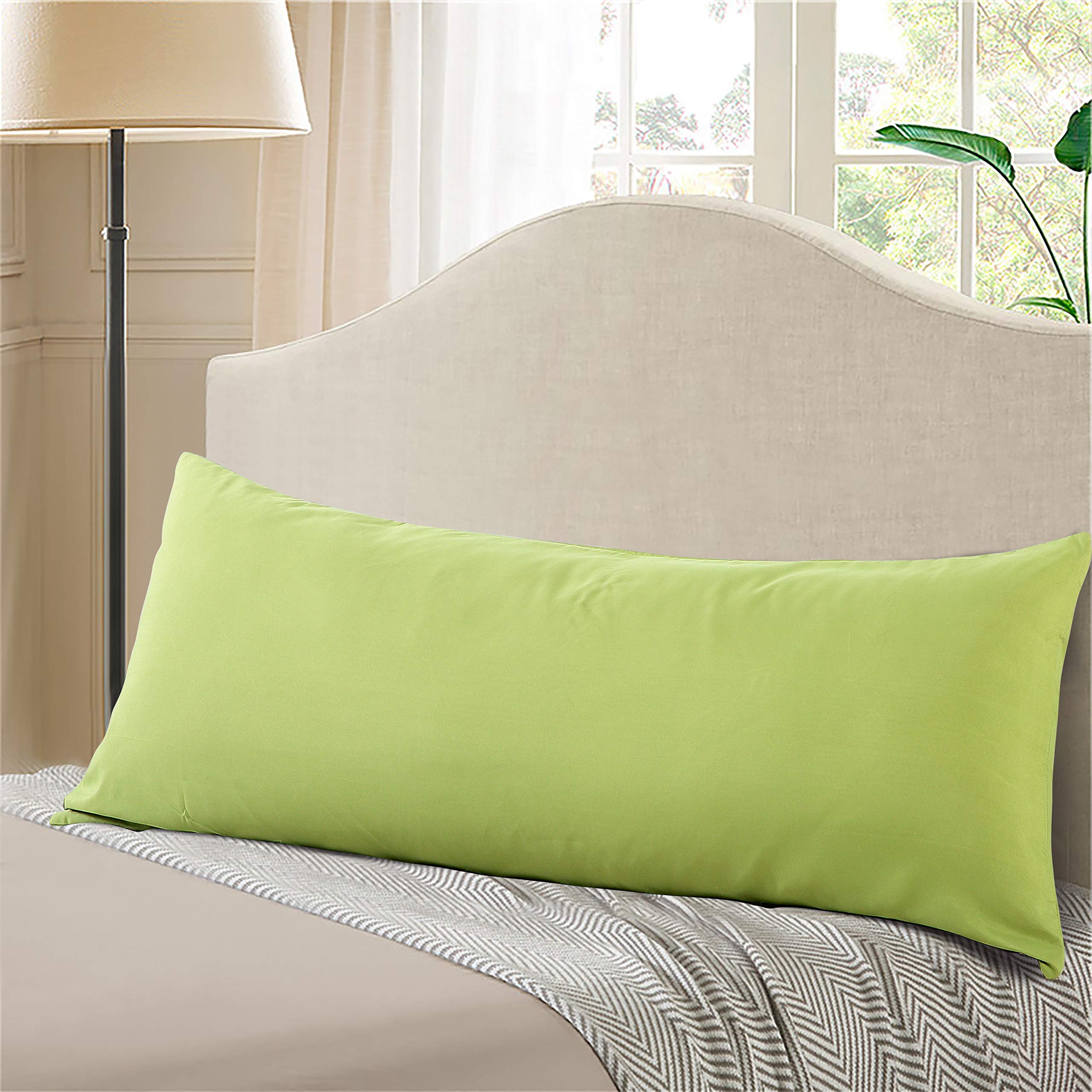 EVOLIVE Ultra Soft Microfiber Body Pillow Cover 21