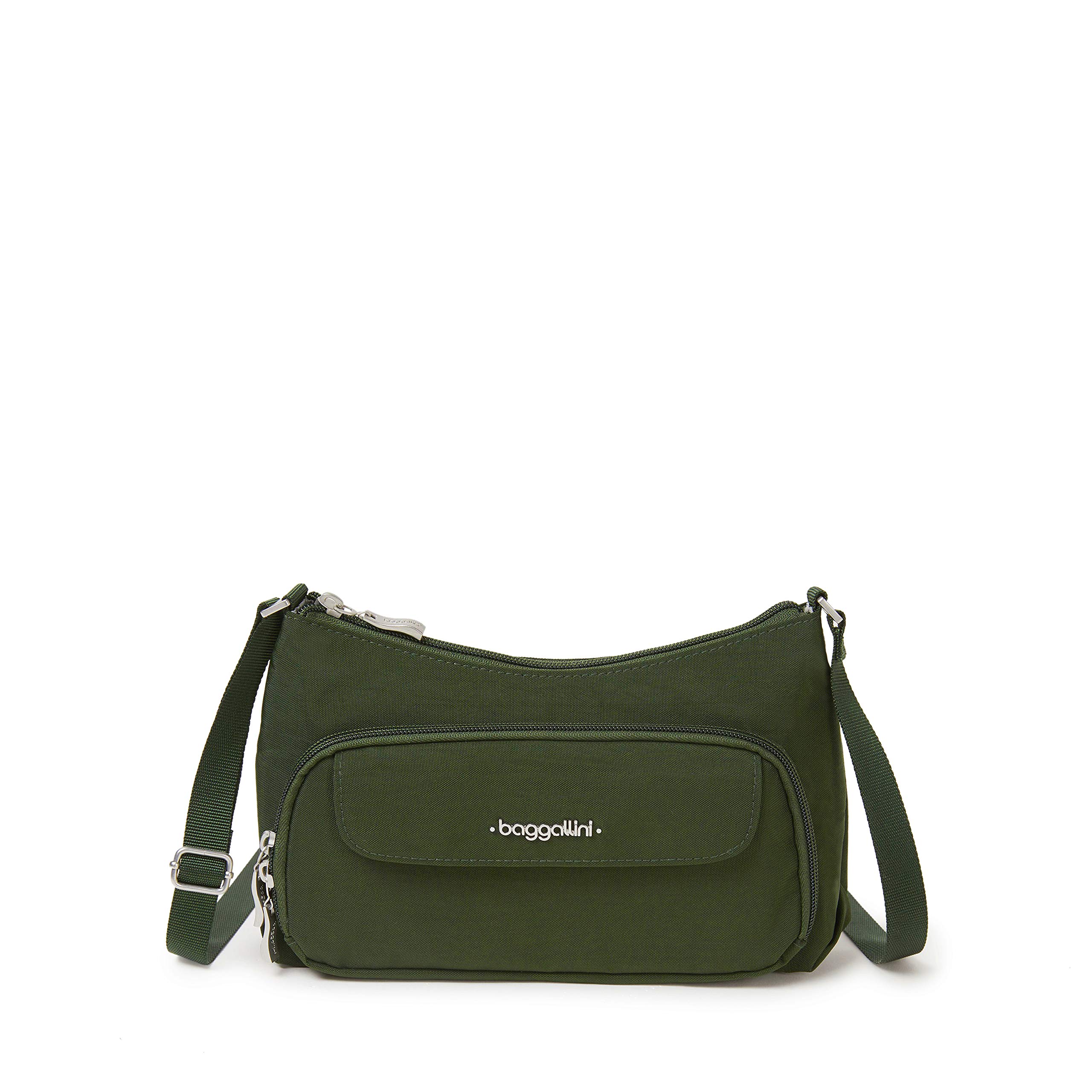 Baggallini RFID Anti-Theft Crossbody Bag for Women - Lightweight Travel Purse with Multiple Pockets, Perfect for Everyday Use, Commuting, and Vacation