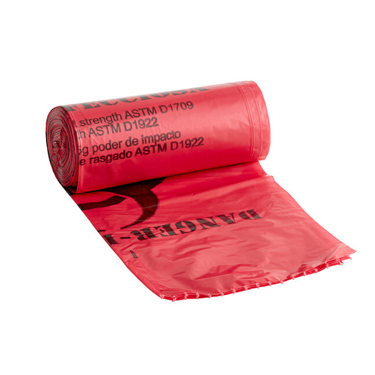 Biohazard Waste Bags - Red Medical Hazardous Disposal Bags for Hospitals, Clinics & Labs | OSHA & FDA Compliant | Perfect for Medical Waste, Sharps & Contaminated Materials