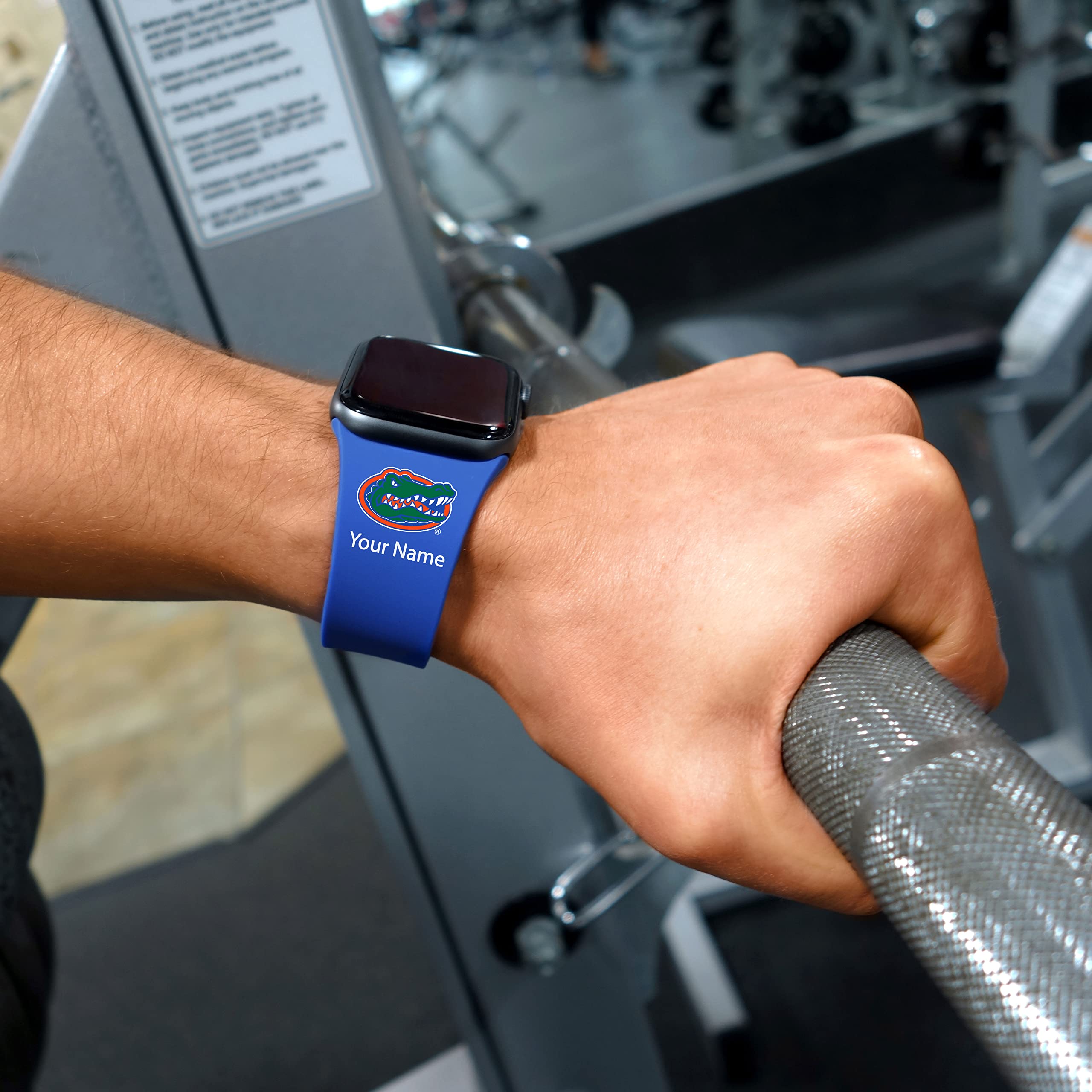Florida Gators Custom HD Watch Band Compatible with Apple Watch - Durable & Stylish Affinity Bands for Sports, Fitness & Everyday Wear