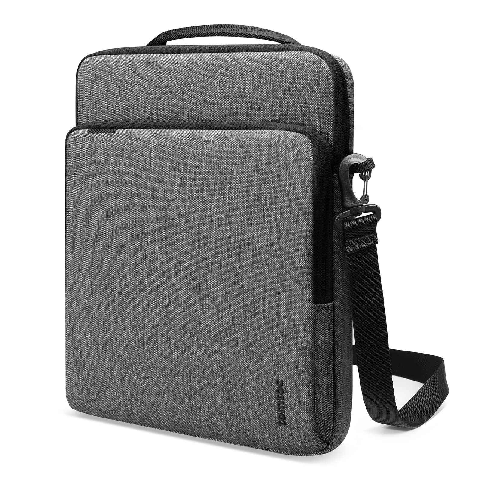 tomtoc 360° Protective Tablet Case for 11-inch iPad Pro M4 OLED 2024, iPad Air M2 2024, iPad Pro M2/M1 & iPad Air 5/10 - Shockproof Shoulder Bag with Handle for Work, School & Travel
