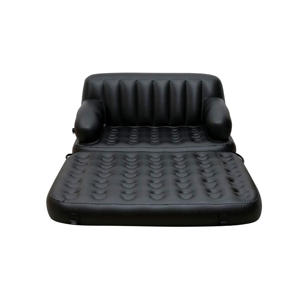 BUYT Air Mattress - Foldable Inflatable Sofa Bed with Double Air Cushion, Portable Guest Bed & Lazy Recliner for Home, Camping & Travel