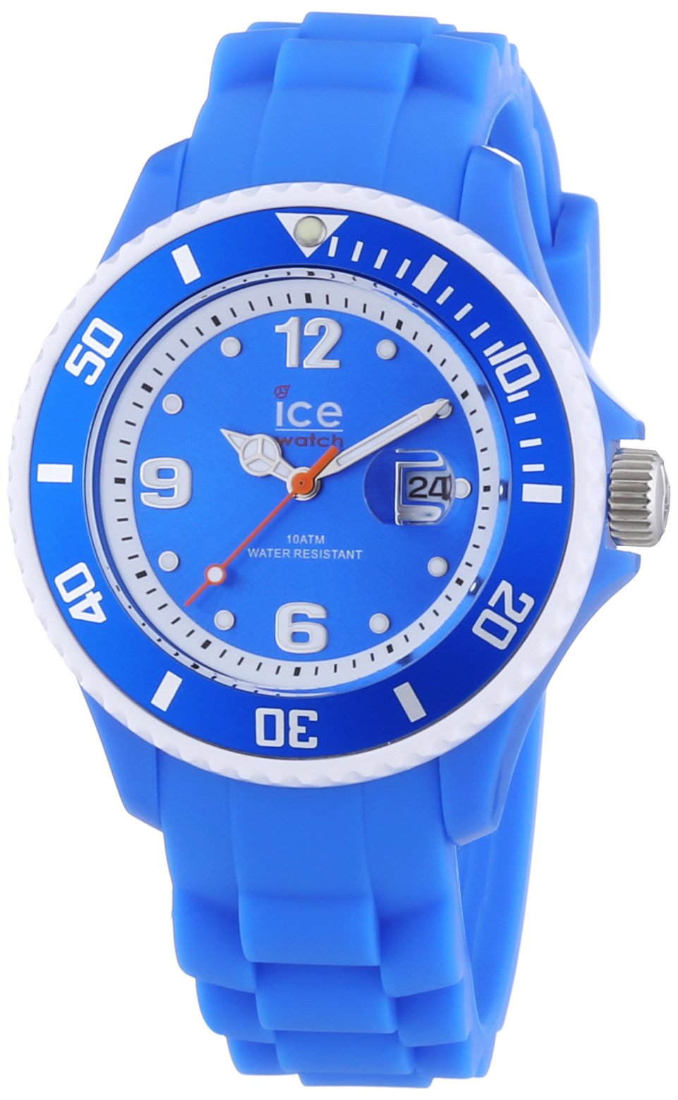 Ice-Watch SUN.NBE.S.S.13 Women's Small Neon Blue Ice-Sunshine Watch - Perfect for Casual Wear, Summer Outfits & Beach Vacations