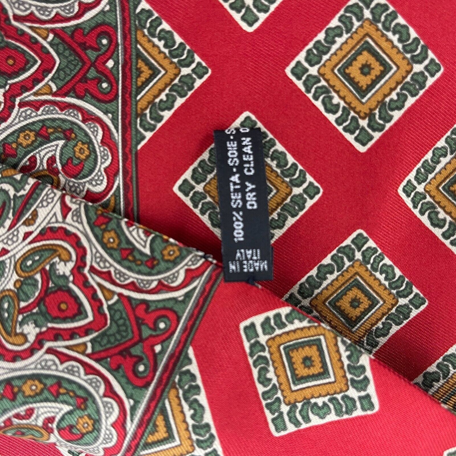 Ferragamo Luxury Paisley Oriental Floral Print Scarf with Giraffe & Deer Design - Blue One Size - Perfect for Women's Fashion, Gift Giving & Winter Accessories