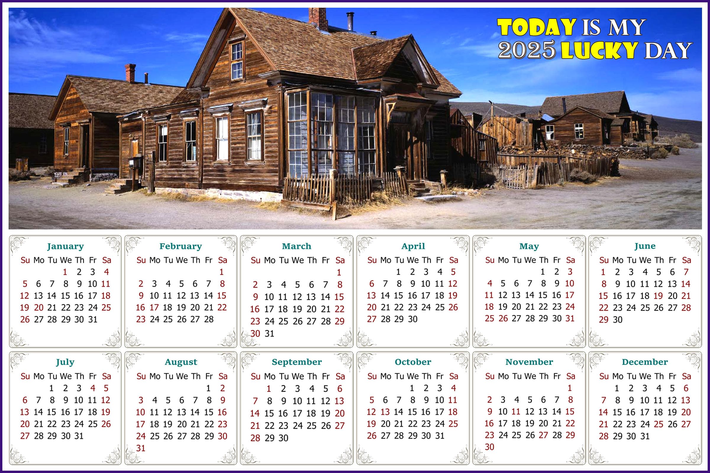 2025 Magnetic Calendar - Fade, Tear & Water Resistant Wall Calendar with Strong Magnets - 