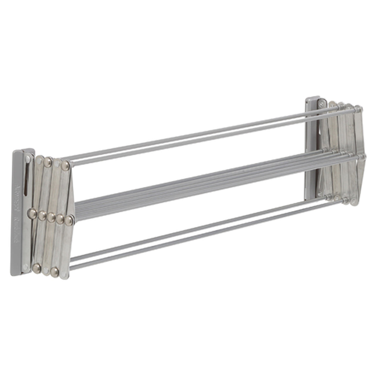 Smart Platinum Clothes Drying Rack - Adjustable Size for Laundry Room, Balcony & Small Spaces - Foldable & Space Saving Design