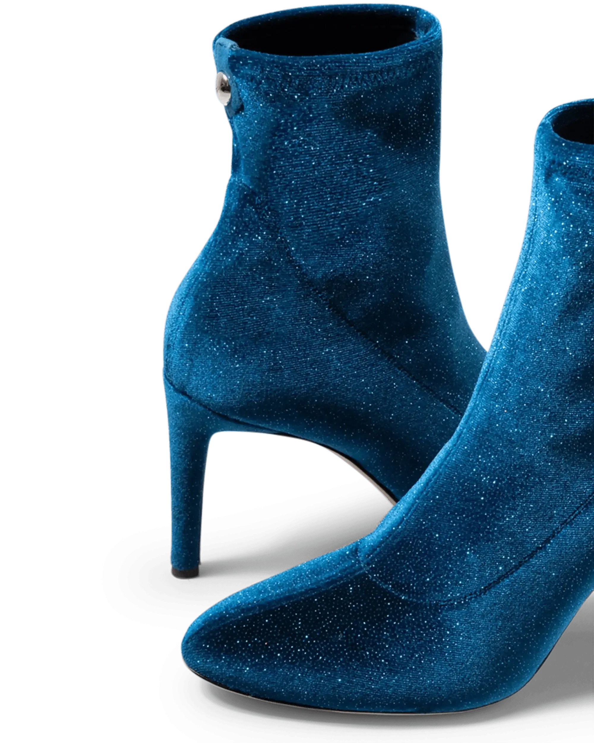 Sparkly Stretch High Heel Boots for Women - Comfortable & Stylish Party, Night Out, and Evening Wear