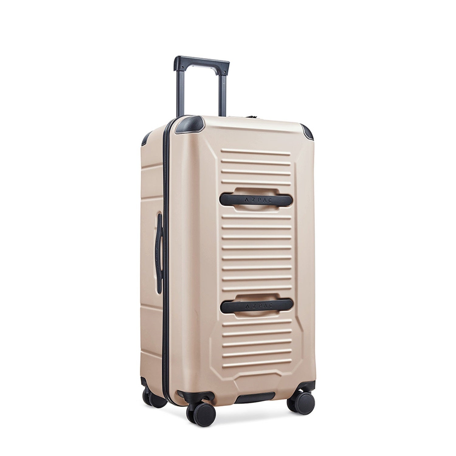 AZPAC Braking 2.0 Luggage with Brake System - Lightweight Travel Suitcase with Smooth Wheels & Adjustable Handle for Business Trips & Vacations
