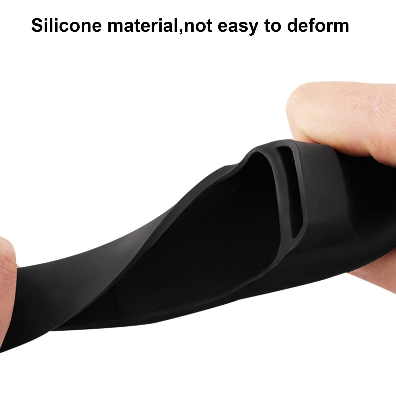 Waterproof Silicone Razor Travel Case - Soft Protective Cover for Most Manual Razors with 2 Cleaning Brushes (2 Pack) | Portable Shaving Kit for Gym, Travel & Home Storage