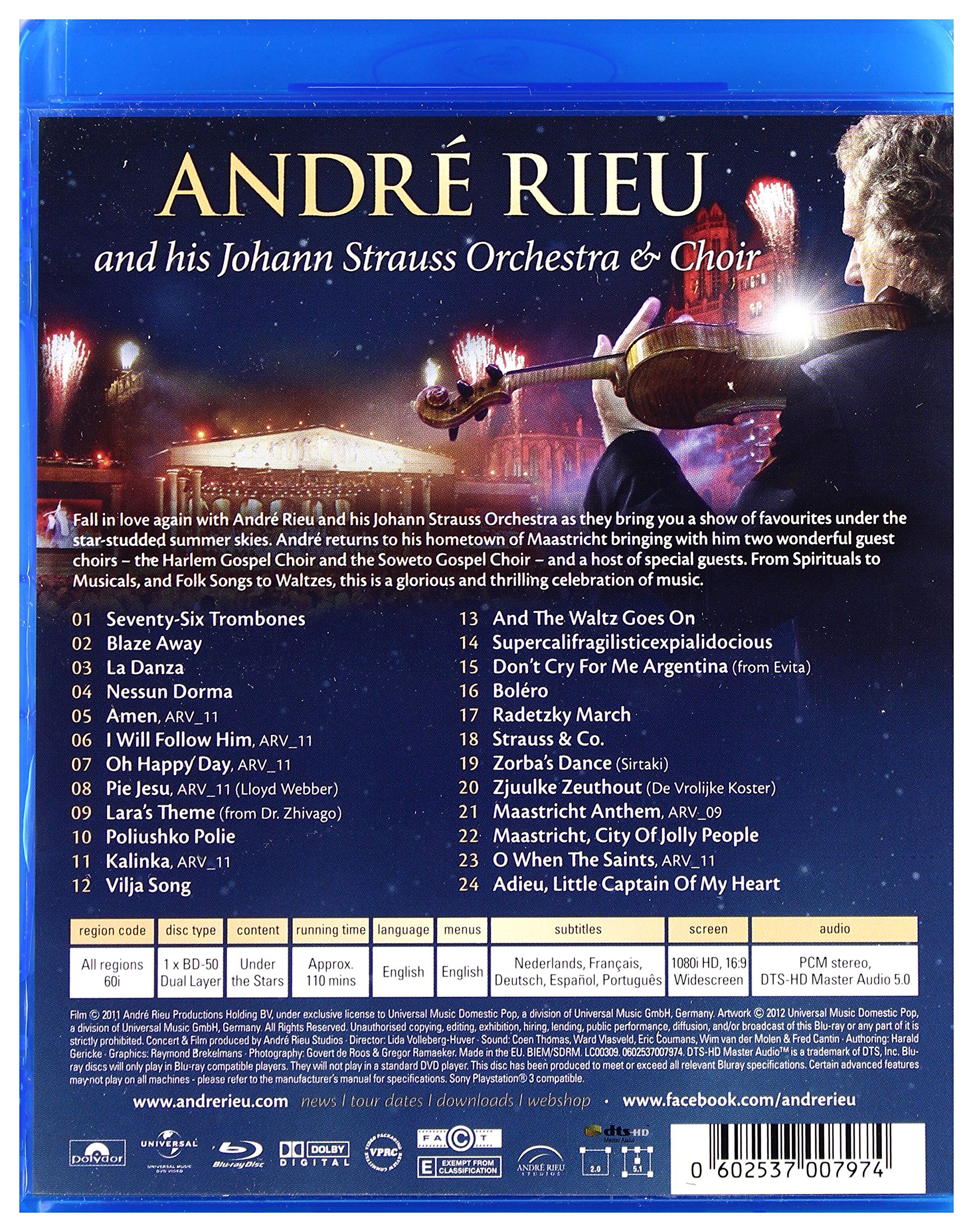 Under the Stars [Blu-ray] - Award-Winning Romantic Movie | Perfect for Date Nights & Family Movie Evenings