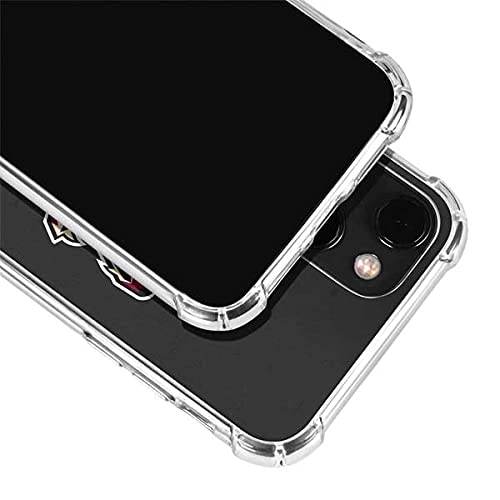 Official NHL Arizona Coyotes Distressed Design Clear Phone Case for iPhone 13 - Durable Scratch-Resistant Protection Case for Hockey Fans & Sports Enthusiasts - Perfect for Games, Travel & Everyday Use
