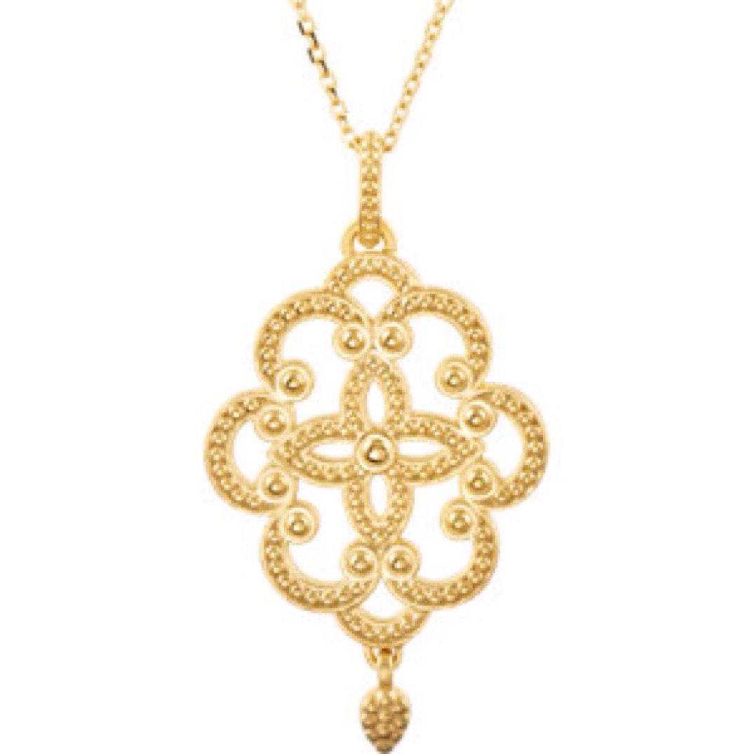 Etruscan Style Sterling Silver Granulated Chandelier Necklace - Handcrafted Jewelry for Women, Perfect for Weddings, Parties & Special Occasions