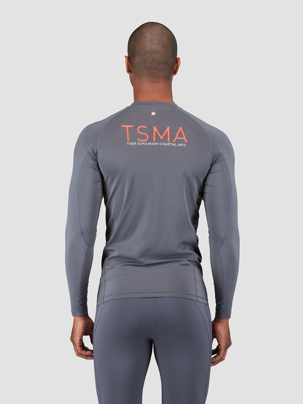 Rebel Rashguard for Men & Women - UPF 50+ Sun Protection, Quick Dry Swim Shirt - Gray - Perfect for Surfing, Swimming, and Beach Activities