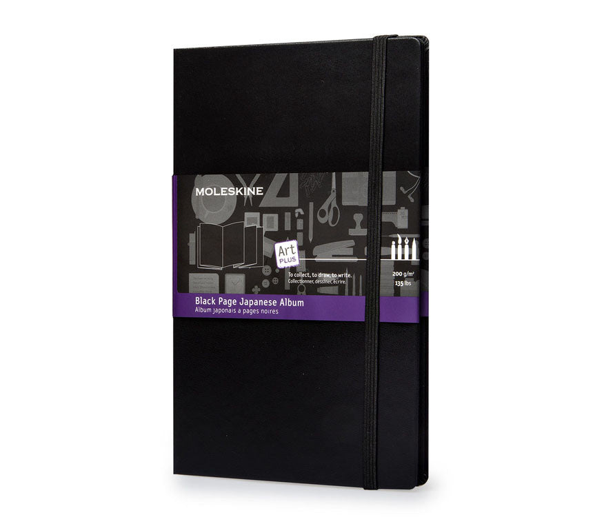 Moleskine Art Plus Sketchbook Album - Premium Japanese Paper for Drawing, Sketching & Watercolor Painting - Perfect for Artists, Designers & Creative Professionals