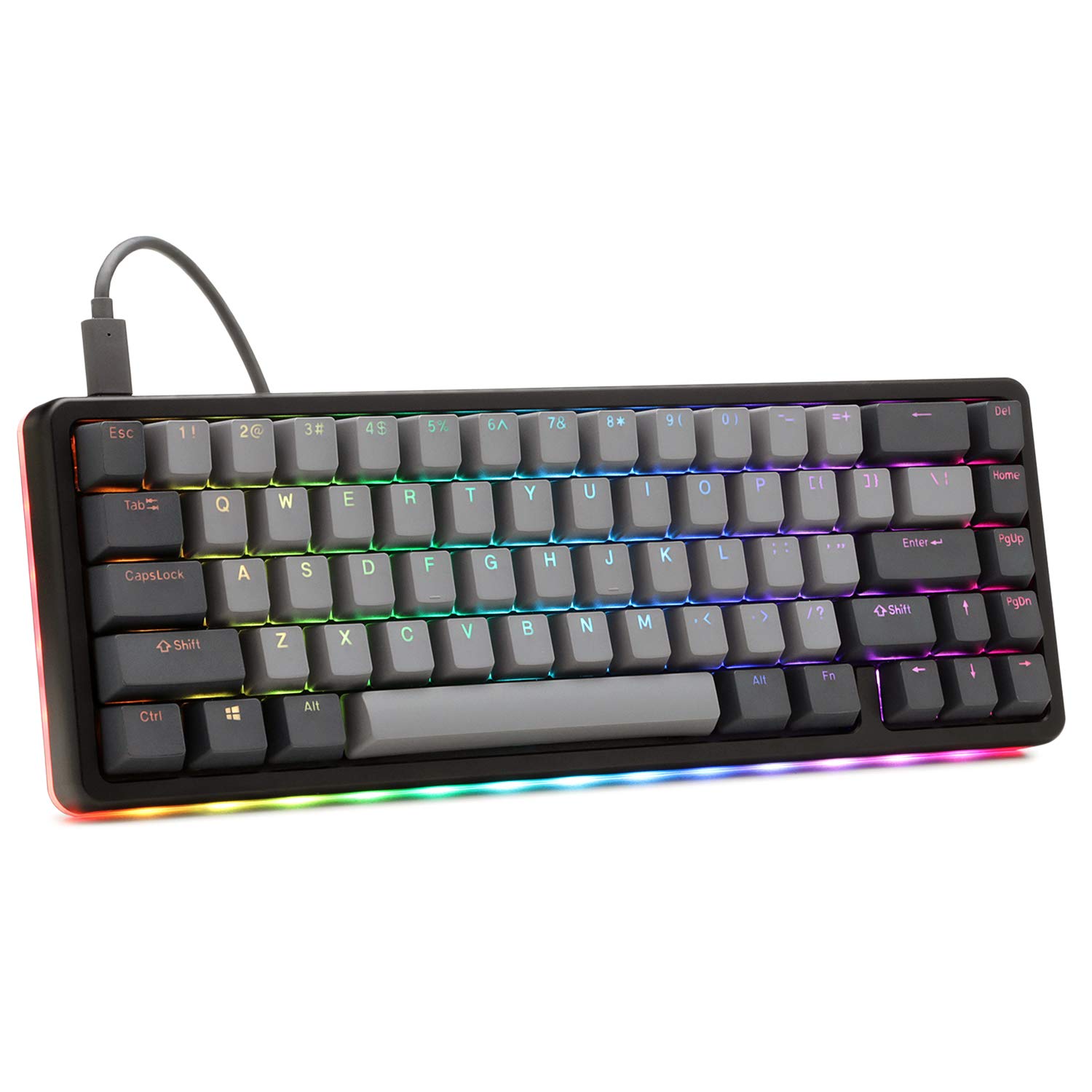 DROP ALT 65% Mechanical Keyboard - Hot-Swap, RGB, USB-C for Gaming & Office