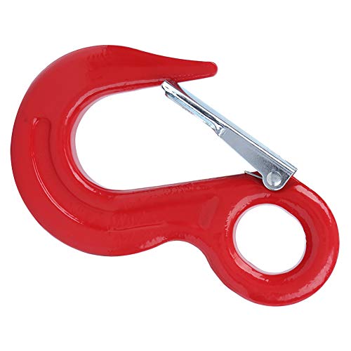 5T Heavy Duty Crane Hook - Industrial Lifting Hook for Construction, Port Transportation & Factory Use - Durable Steel Lifting Equipment for Rigging, Material Handling & Engineering Projects