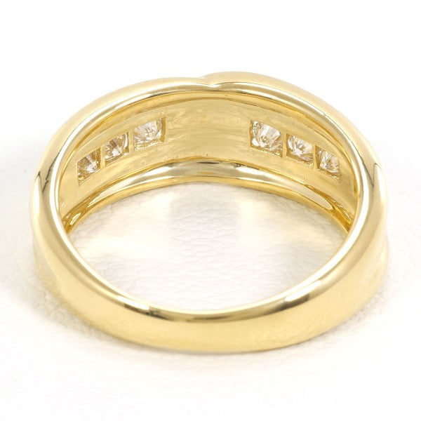 18K Yellow Gold Diamond Ring for Women - Elegant Solitaire Engagement & Wedding Band - Perfect for Proposals, Anniversaries, and Special Occasions