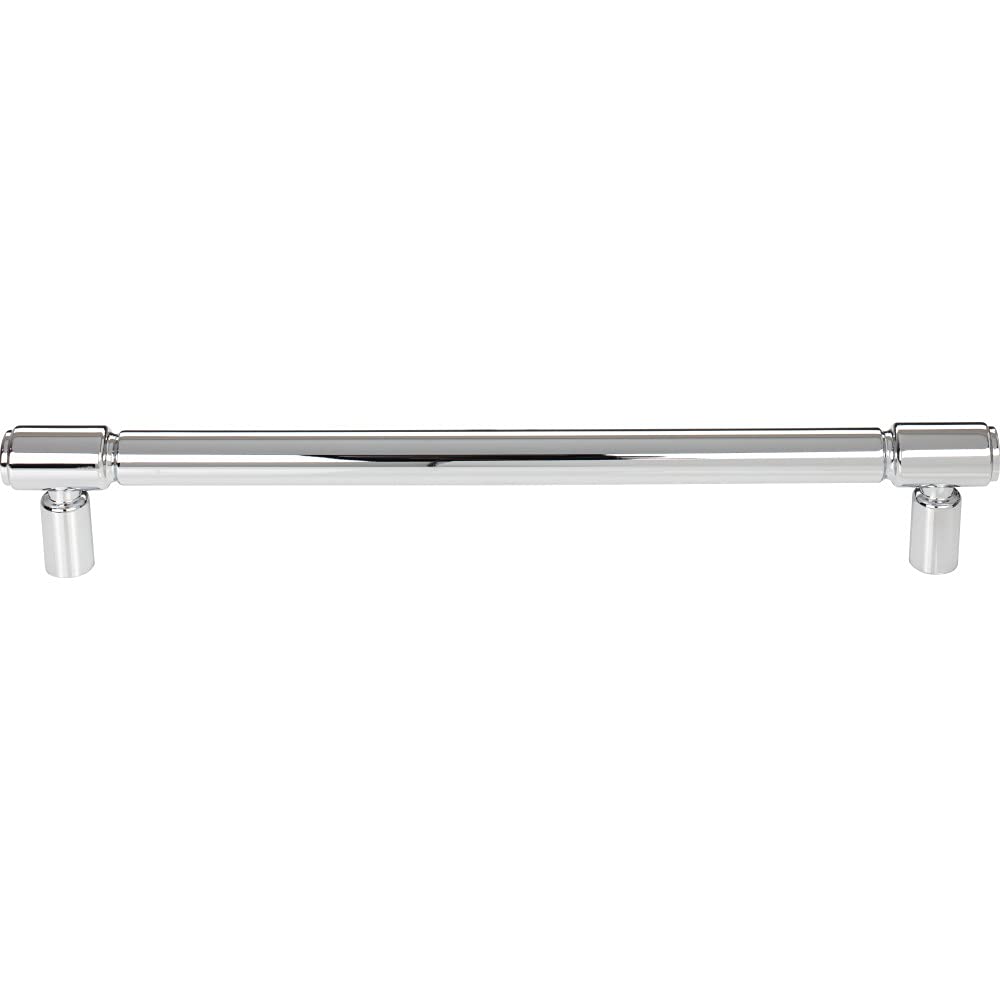 Top Knobs Clarence 18-Inch Appliance Pull in Polished Chrome - Perfect for Kitchen Cabinets, Drawers & Modern Home Decor
