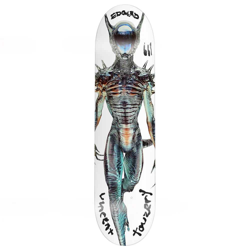 EDGLRD Flexrx Vincent Touzery Skateboard Deck (8.25/8.38/8.5) - Premium Quality Skateboard for Street & Park Riding - Perfect for Skaters & Collectors