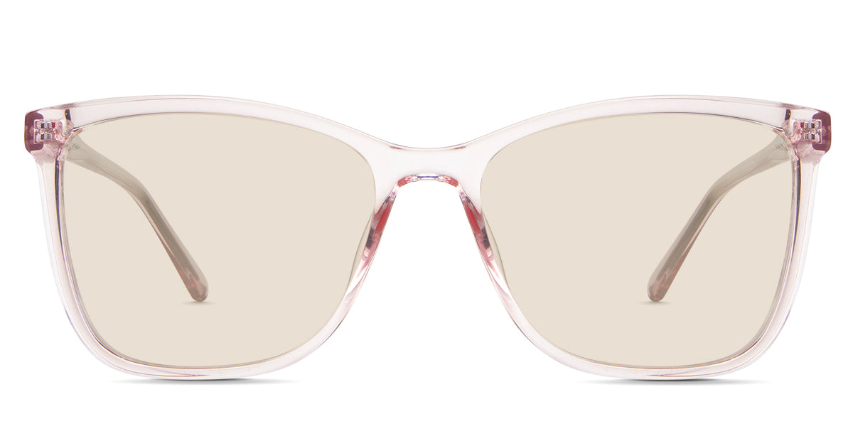 Yassi Women's Prescription Tinted Glasses - Stylish & UV Protection Eyewear for Driving, Reading & Outdoor Activities