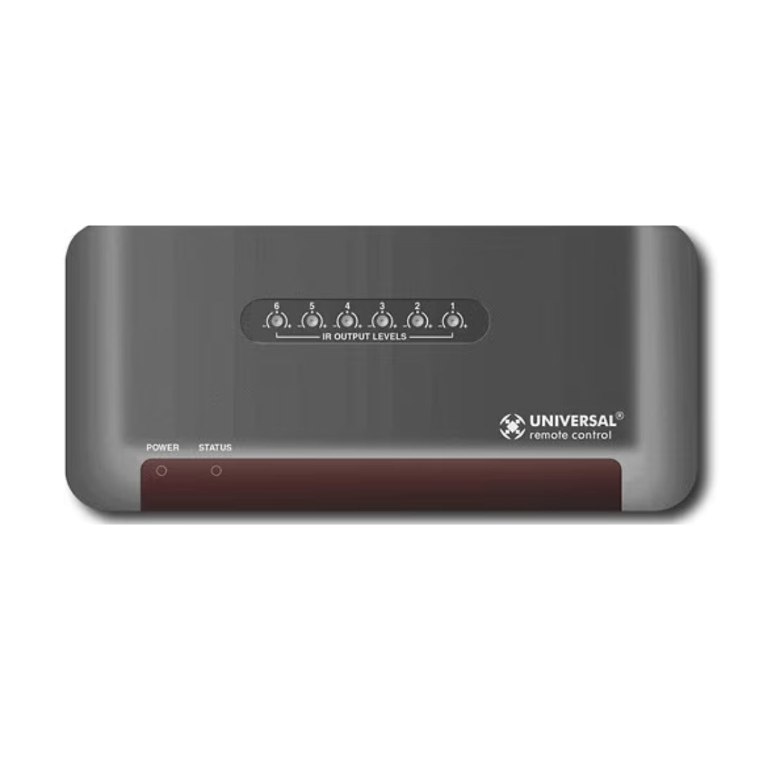 Universal Remote Control - RF to IR Converter System (Black) for Smart Home, TV, DVD, AC - Open Box Clearance Sale