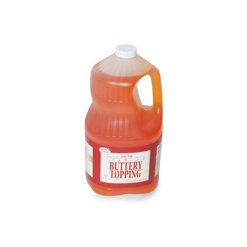Louana Pure Butter Oil - 1 Gallon (4 Per Case) - Ideal for Baking, Cooking & Food Service