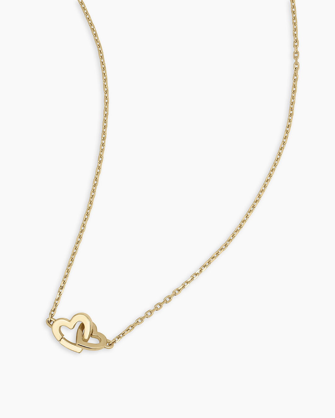 14K Gold Parker Heart Necklace for Women - Elegant Dainty Heart Pendant Jewelry Gift for Her - Perfect for Valentine's Day, Anniversary & Birthday Gifts