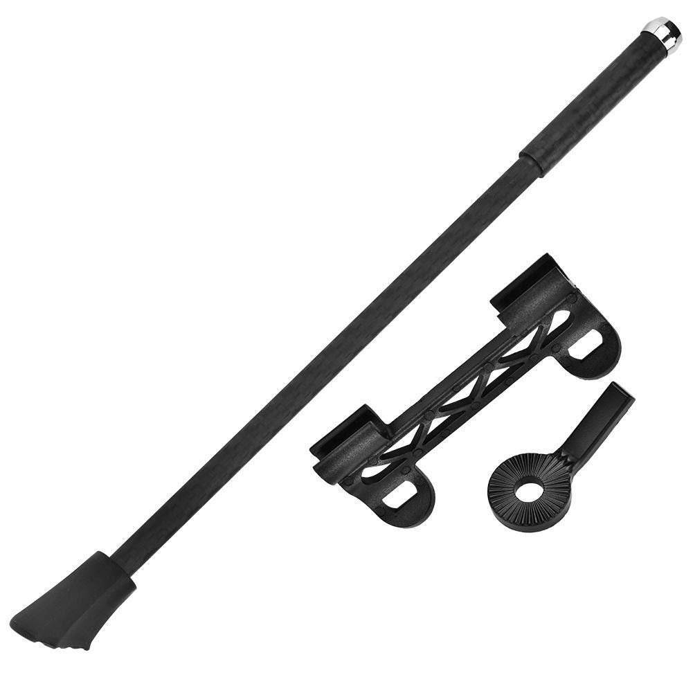 KSTE Bike Kickstand - Heavy Duty Bicycle Side Stand Support with Non-Slip Base (Black) - Perfect for Mountain Bikes, Road Bikes & Commuter Bicycles