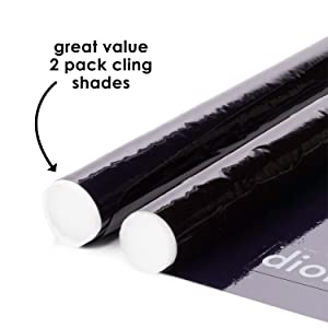 Diono Cool Shade (2 Pack) - Premium Car Window Shades for Baby & Kids, UV Protection Sun Shade for Vehicles - Perfect for Road Trips, Travel & Daily Commute