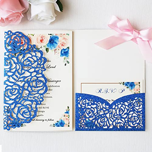Royal Blue Glitter