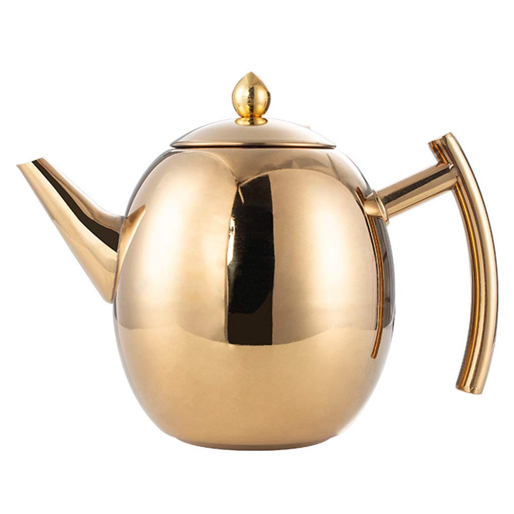 Stainless Steel Moka Espresso Coffee Maker Pot - Oval Short Spout Stovetop Percolator with Built-in Filter for Home & Cafe Use | Durable Coffee Kettle for Italian Style Brewing