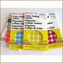 Color Coding Round Dot Stickers - 1000 Pack of 1