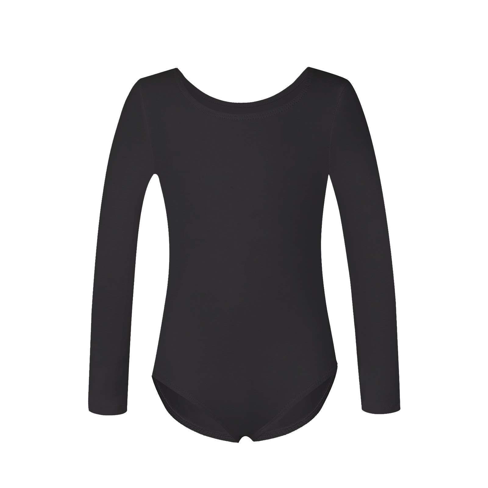 Phineein Girls Long Sleeve Ballet Leotards for Kids Dance Practice - Stretchy Comfort Dancewear for Ballet, Gymnastics & Performance