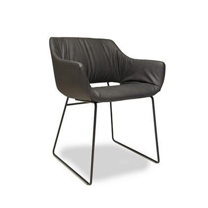 Tonon Lili Armchair - Soft Upholstered Modern Lounge Chair for Living Room, Bedroom & Office - Comfortable Seating for Relaxing & Reading