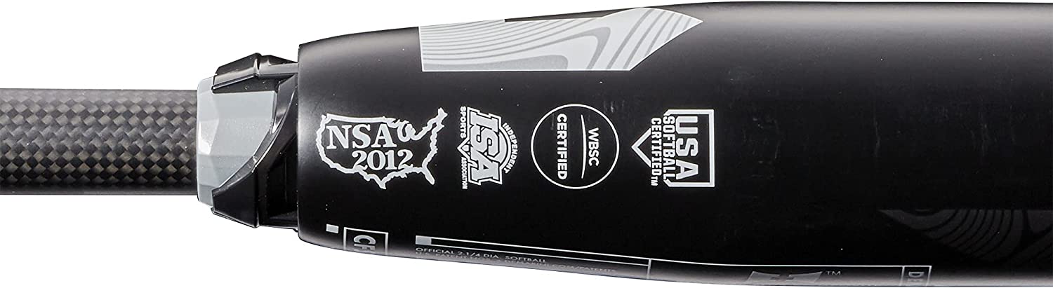 DeMarini 2022 CFSL Fastpitch Softball Bat - Black/Purple Series | High Performance Youth & Adult Softball Bat for Fastpitch Games & Tournaments
