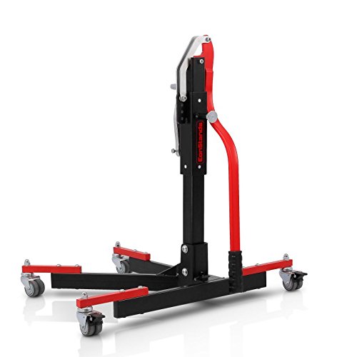 KTM 1090/1190 Adventure/R 13-18 Center Paddock Stand CS Power Evo - Red Motorcycle Lift Stand for Easy Maintenance & Tire Changes