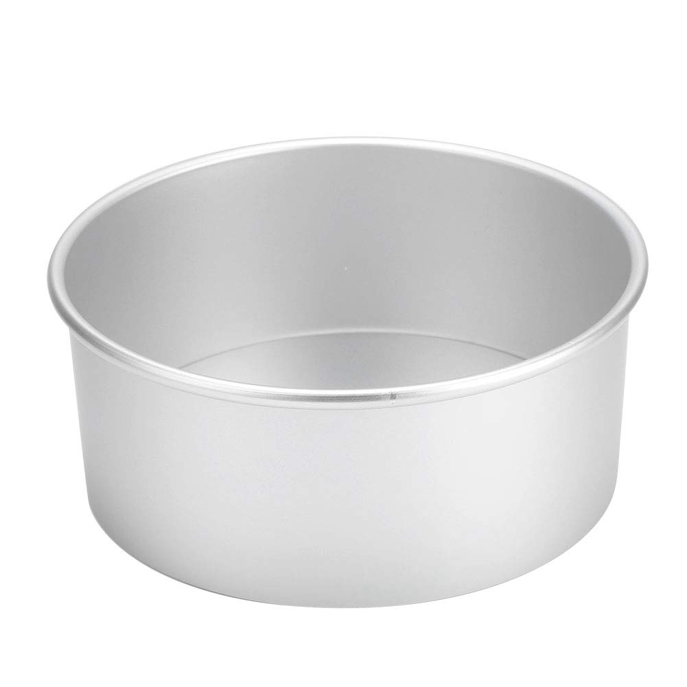 8 Inch Round Cake Pan - Non-Stick Baking Mold for Birthday, Wedding & Party Cakes - Perfect for Home Baking & DIY Dessert Making - Oven Safe Baking Tool for Professional & Amateur Bakers