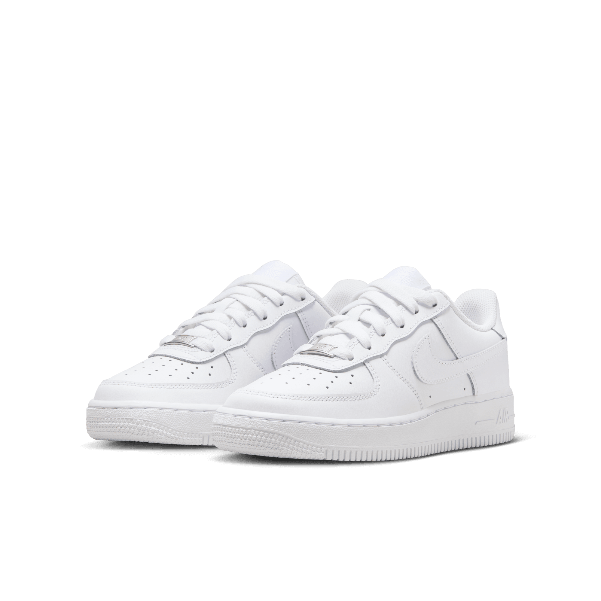 Nike Air Force 1 LE (GS) White/White - Classic Sneakers for Women & Girls - Perfect for Casual Wear, School & Street Style