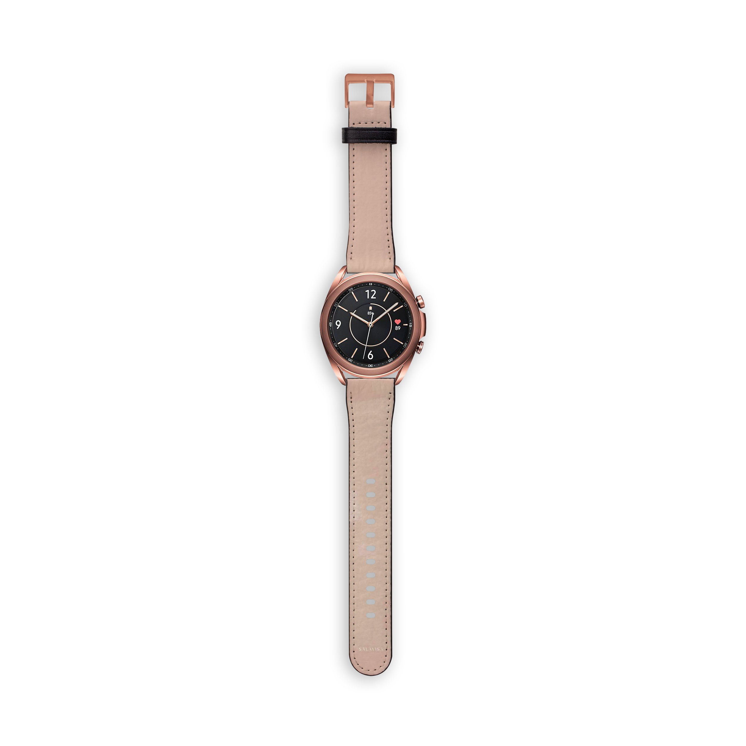 Light Pink Watercolor Galaxy Watch Band - Stylish & Durable Replacement Strap for Samsung Galaxy Watches - Perfect for Workouts, Running & Everyday Wear