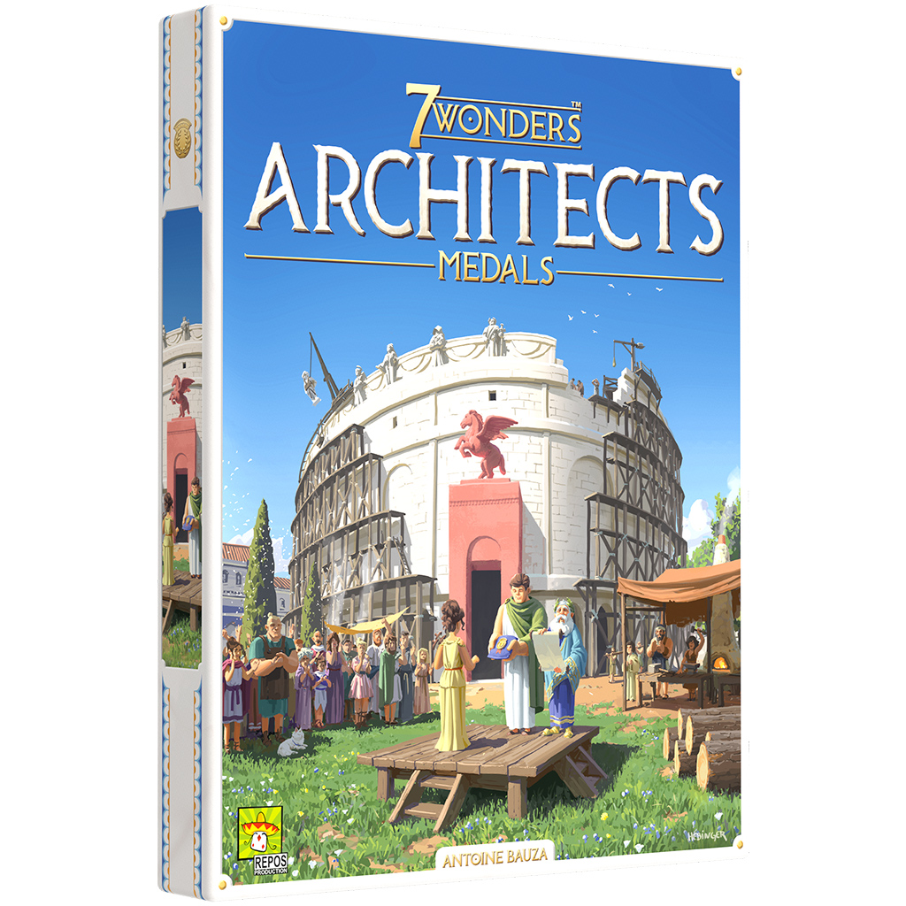 7 Wonders Architects Board Game - Award-Winning Strategy Game for Family & Friends | Perfect for Game Nights & Social Gatherings