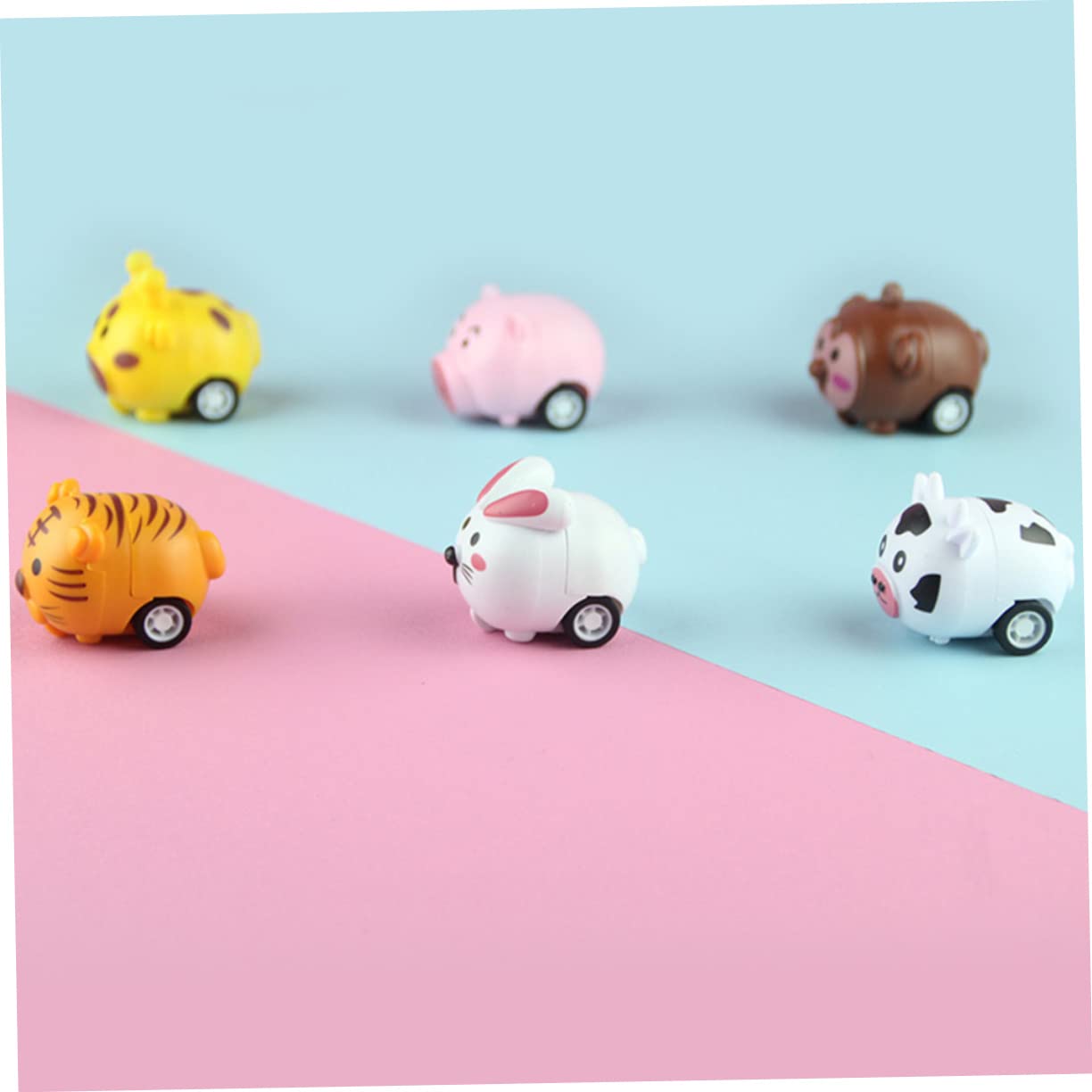 Wakauto 120 Pcs Pull Back Toy Cars - Race Vehicle Set for Kids, Plastic Friction Powered Cars for Backyard Racing & Indoor Play - Perfect for Birthday Gifts, Party Favors & STEM Learning Toys